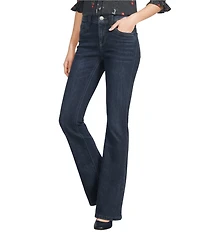 Democracy #double;Ab#double;solution® Itty Bitty Mid-Rise 3D Embroidery Bow Boot Leg Jeans