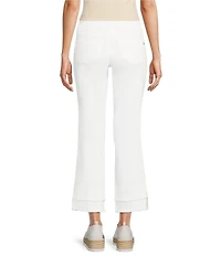 Democracy #double;Ab#double;solution® Double Layer Fray Hem Crop Kick Flare Leg Pants
