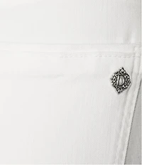 Democracy #double;Ab#double;solution® Double Layer Fray Hem Crop Kick Flare Leg Pants