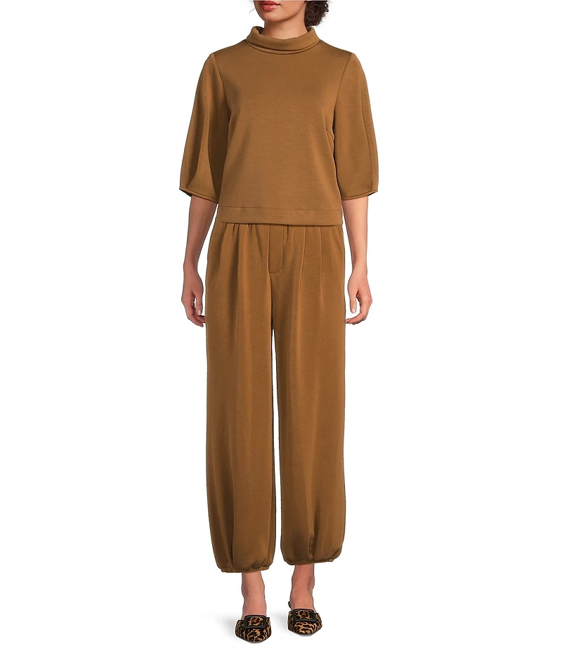Democracy #double;Ab#double;solution® Leisure Sky Rise Coordinating Pleated Pull-On Jogger Pants