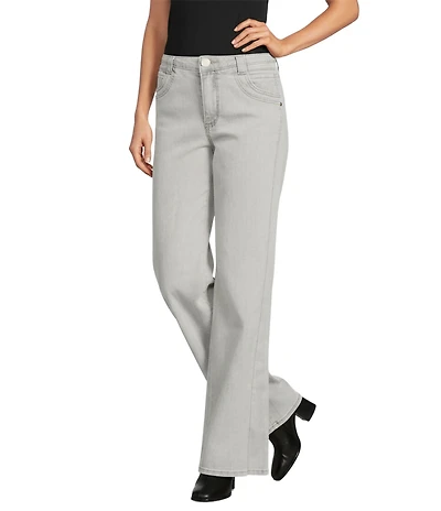 Democracy #double;Ab#double;solution® Skyrise Double Back Yoke Wide Leg Jeans