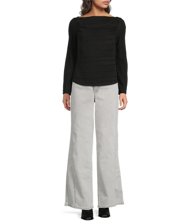 Democracy #double;Ab#double;solution® Skyrise Double Back Yoke Wide Leg Jeans