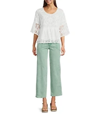 Democracy #double;Ab#double;solution® Skyrise Relaxed Straight Leg Denim Pants