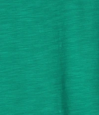 Democracy Knit Split V-Neck Elbow Sleeve Top
