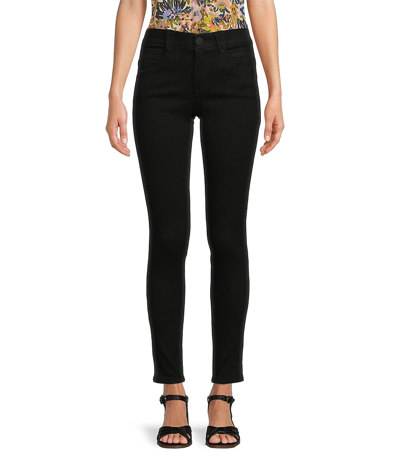 Democracy Petite Size #double;Ab#double;solution® Skinny Leg Mid Rise Denim Ankle Jeggings