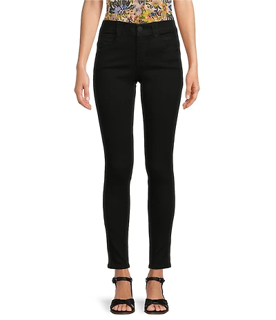Democracy Petite Size #double;Ab#double;solution® Skinny Leg Mid Rise Denim Ankle Jeggings