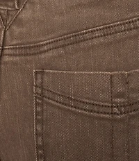 Democracy Petite Size #double;Ab#double;solution® Skyrise Relaxed Straight Leg Cropped Denim Pants