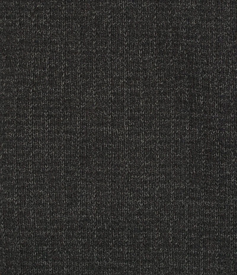 Democracy Petite Size Space-Dye Frame Print Mock Neck Long Sleeve Sweater