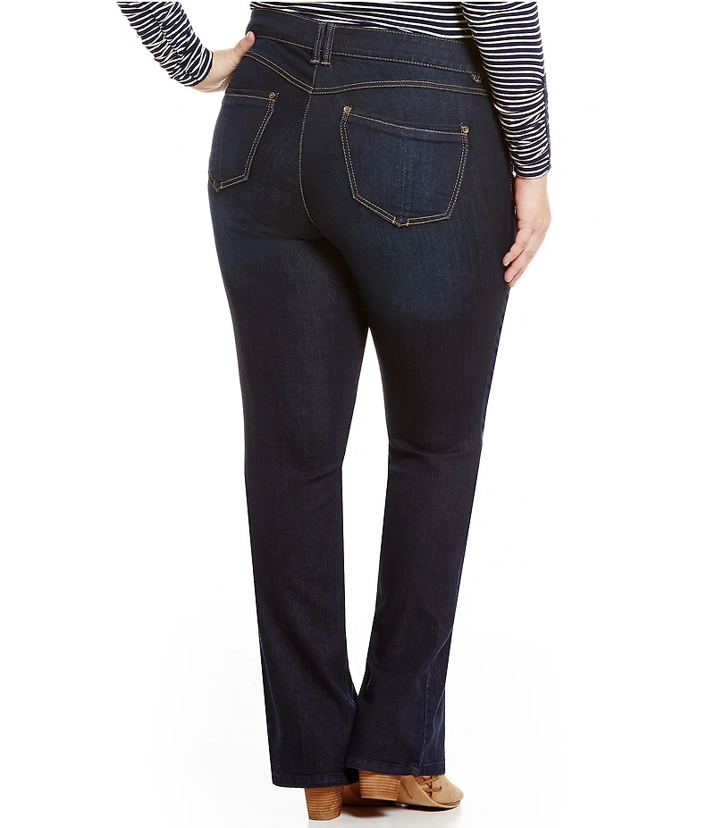 Democracy Plus Size #double;Ab#double;solution® Mid Rise Itty Bitty Bootcut Jeans