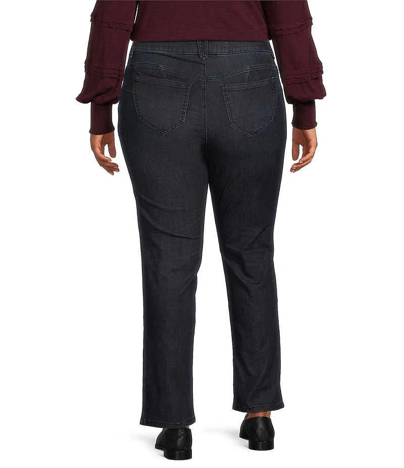 Democracy Plus Size #double;Ab#double;solution® Mid Rise Straight Leg Jeans