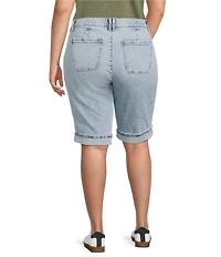 Democracy Plus Size #double;Ab#double;solution® High Rise Bermuda Shorts