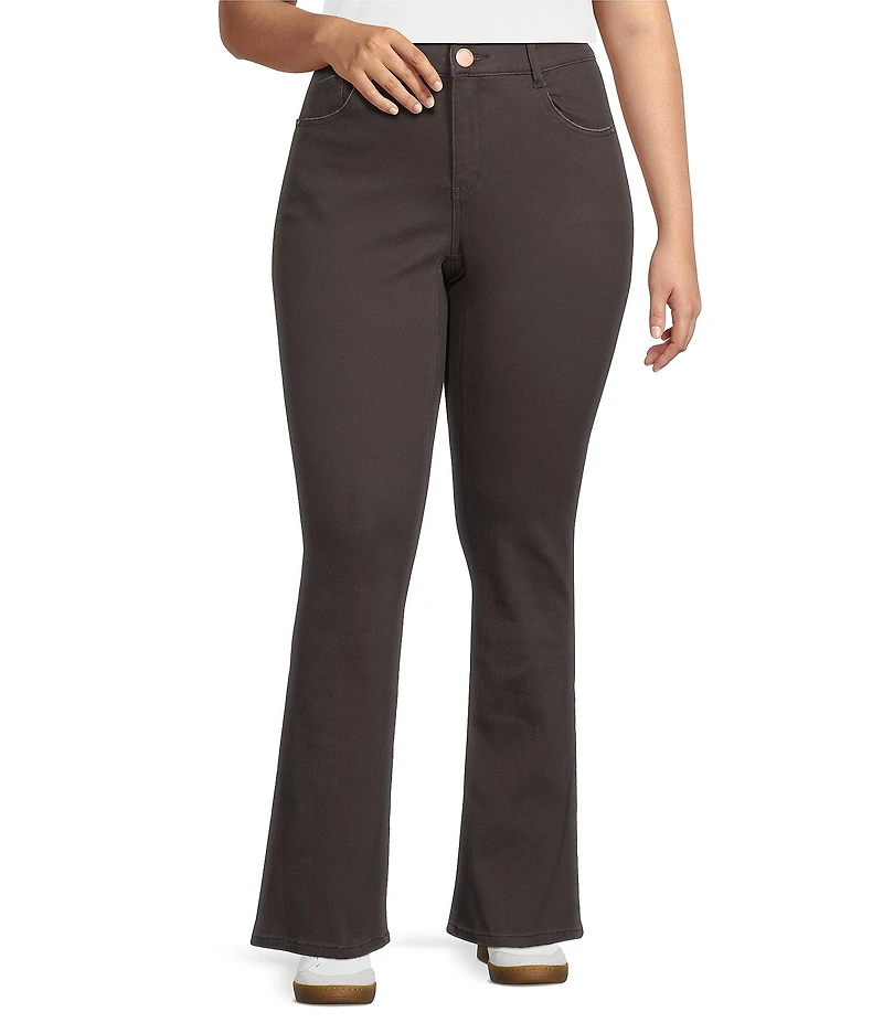 Democracy Plus Size #double;Ab#double;solution® Itty Bitty High Rise Boot Leg Jeans