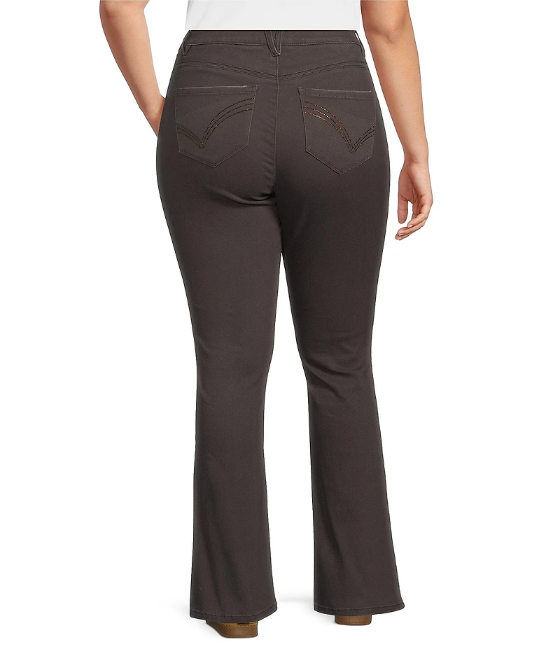 Democracy Plus Size #double;Ab#double;solution® Itty Bitty High Rise Boot Leg Jeans