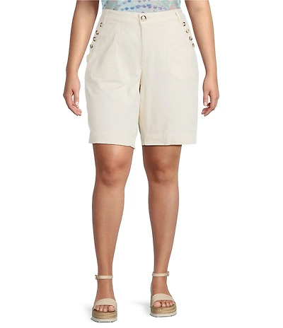 Democracy Plus Size #double;Ab#double;solution® Sky Rise Bermuda Pants