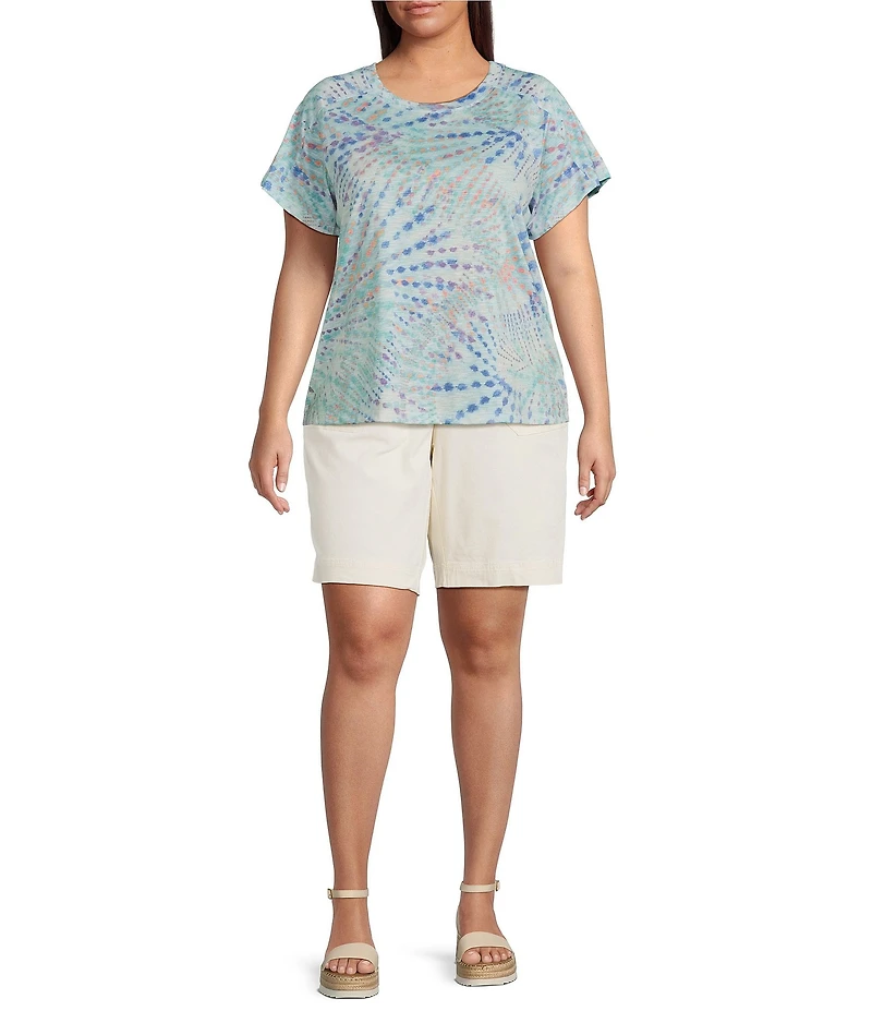 Democracy Plus Size #double;Ab#double;solution® Sky Rise Bermuda Pants