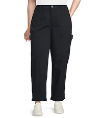 Democracy Plus Size #double;Ab#double;solution Skyrise Drop-In Pocket Wide Leg Pants