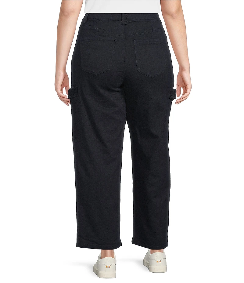 Democracy Plus Size #double;Ab#double;solution Skyrise Drop-In Pocket Wide Leg Pants