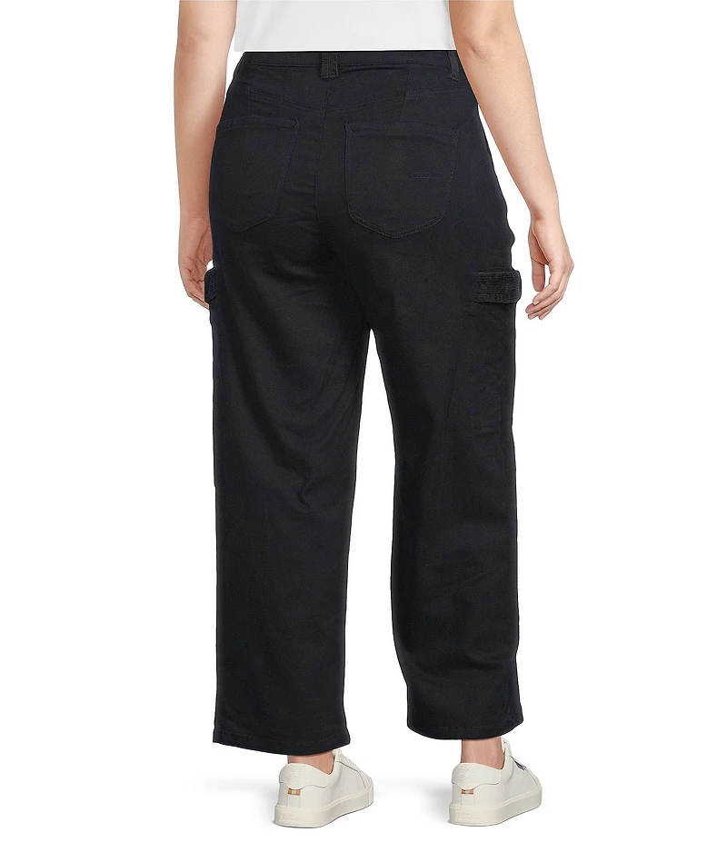 Democracy Plus Size #double;Ab#double;solution Skyrise Drop-In Pocket Wide Leg Pants