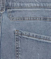Democracy Plus Size #double;Ab#double;solution® Skyrise Round Up Double Side Seam Wide Leg Jeans