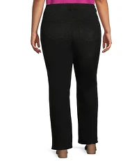 Democracy Plus Size #double;Ab#double;solution® Straight Leg 5-Pocket Jeans