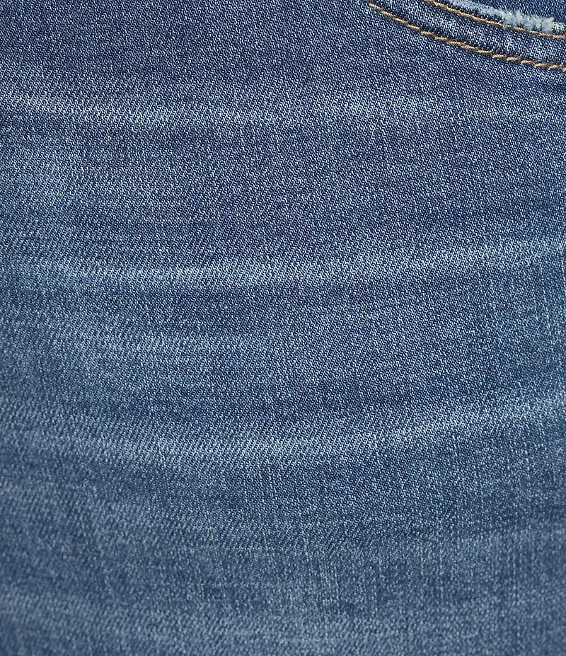 Democracy Plus Size Denim Step Hem Seam Cropped Jeans