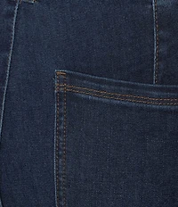 Democracy Plus Size High Rise Cuffed Denim Shorts