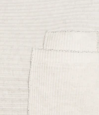 Democracy Plus Size Knit Mock Neck Pleated Elbow Sleeve Chest Pocket Top