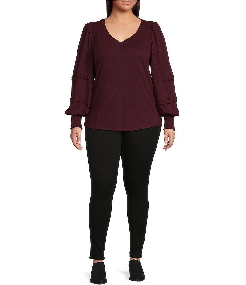 Democracy Plus Size Mid Rise #double;Ab#double;solution® Jeggings