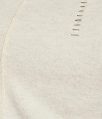 Democracy Plus Size Mixed-Media Scoop Neck Long Sleeve Asymmetric Hem Knit Top