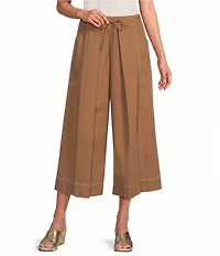 Democracy Skyrise Wide Crop Wrap Around Pull-On Pants