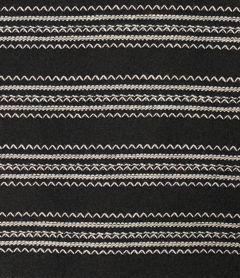 Democracy Stripe Scoop Neck Cap Sleeve Shirttail Hem Knit Top