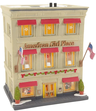 Department 56 Christmas in the City American Girl Place Lit Building