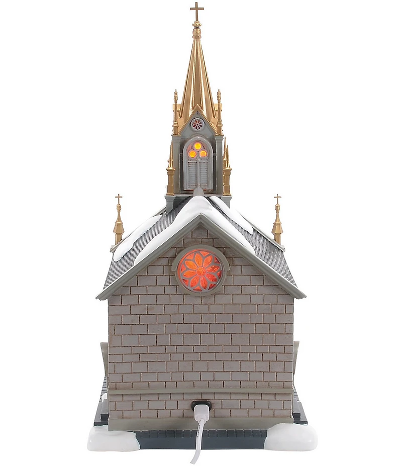 Department 56 Christmas In The City Collection 50th Anniversary Limited Edition Church Of Faith Village Collectible Figurine