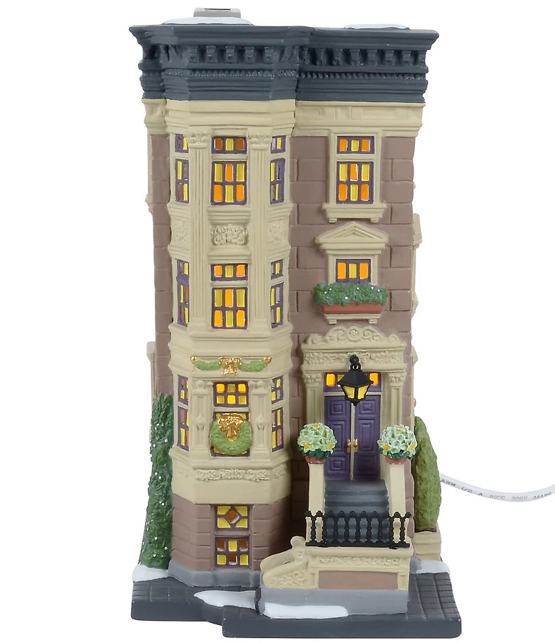 Department 56 Christmas in the City Collection 89 W. 56th Street Village Collectible Figurine