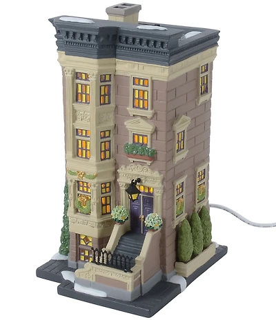 Department 56 Christmas in the City Collection 89 W. 56th Street Village Collectible Figurine