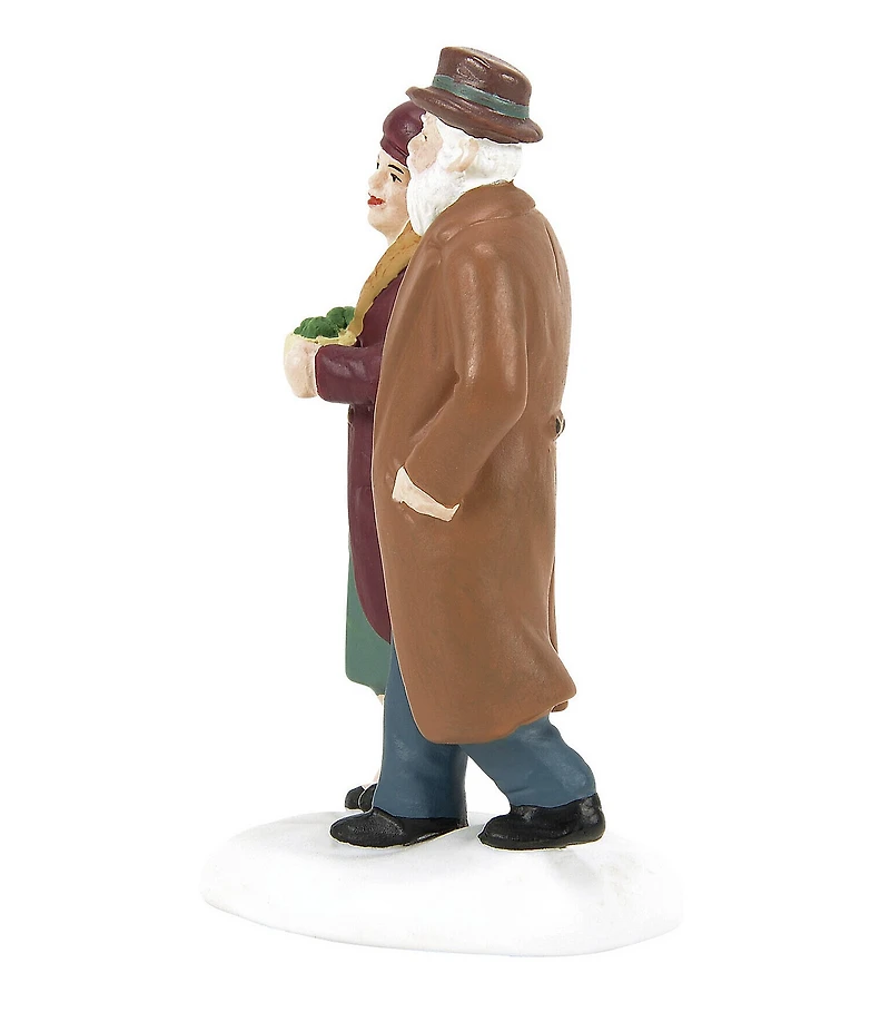 Department 56 Christmas In The City Collection Not As Good As Yours Elderly Couple Village Figurine