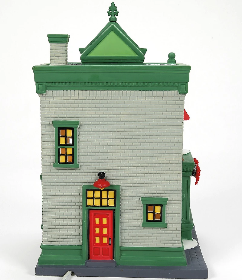 Department 56 Christmas in the City Santa's Corner Confectionery Lit Building