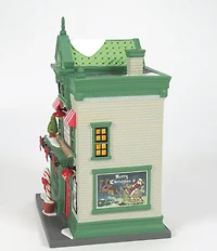 Department 56 Christmas in the City Santa's Corner Confectionery Lit Building