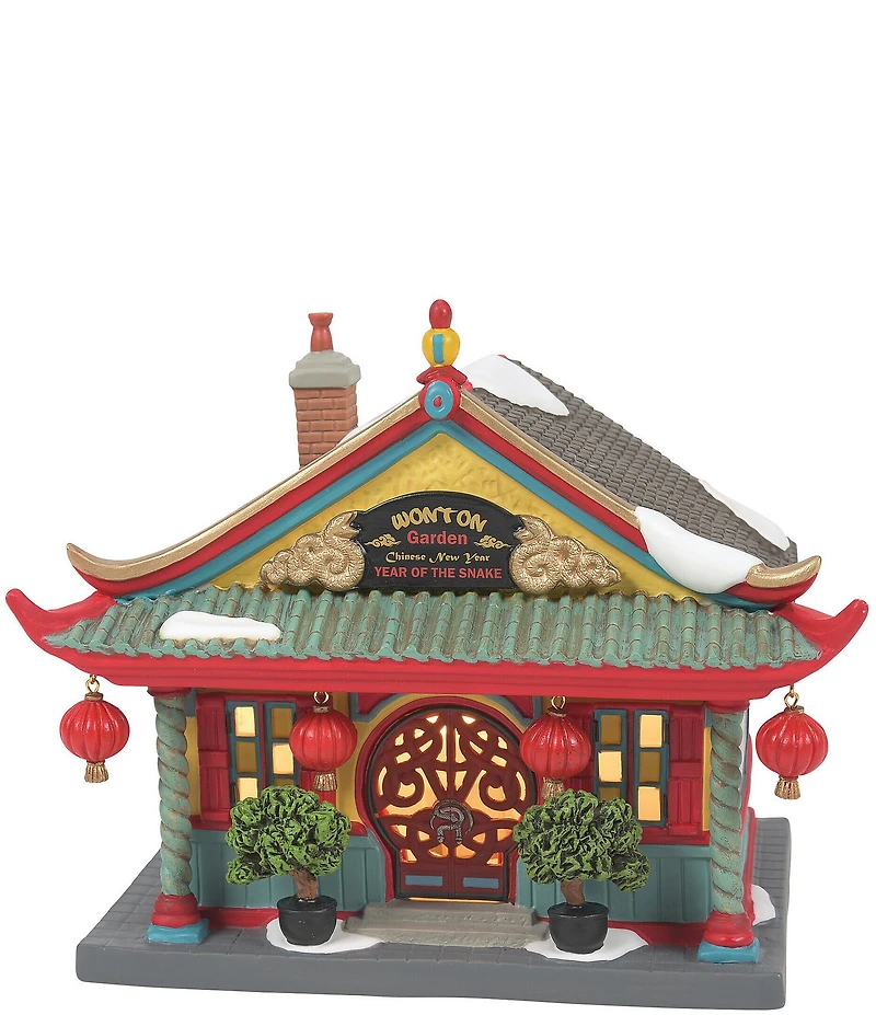 Department 56 Christmas In The City The Wonton Garden Lit Building