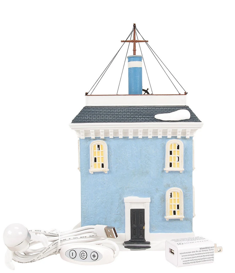 Department 56 Dickens Village Admiral Boom's House Collectible Figurine