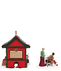 Department 56 Dickens Village Wassail Booth Set Of 2 Figurines