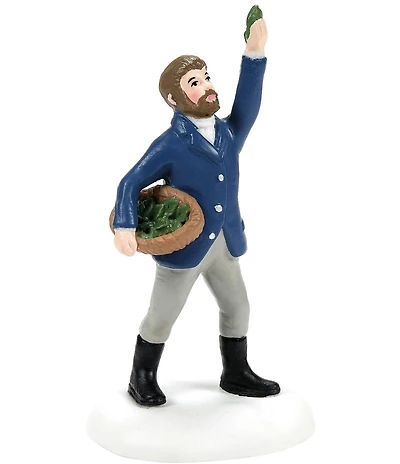 Department 56 Dicken's Village Zoo Feeding Time For The Calf Figurine