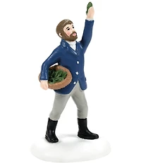 Department 56 Dicken's Village Zoo Feeding Time For The Calf Figurine