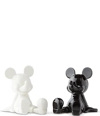 Department 56 Disney Ceramic Collection Black and White Mickey Mouse Salt & Pepper Shaker Set