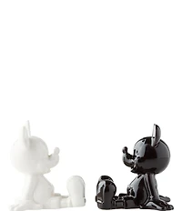Department 56 Disney Ceramic Collection Black and White Mickey Mouse Salt & Pepper Shaker Set