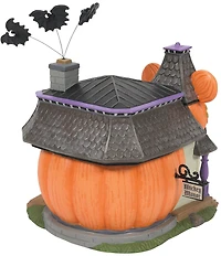 Department 56 Disney Halloween Village Mickey's Pumpkintown Light Up Haunted Manor