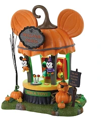 Department 56 Disney Village Halloween Balloon Darts Game Figurine