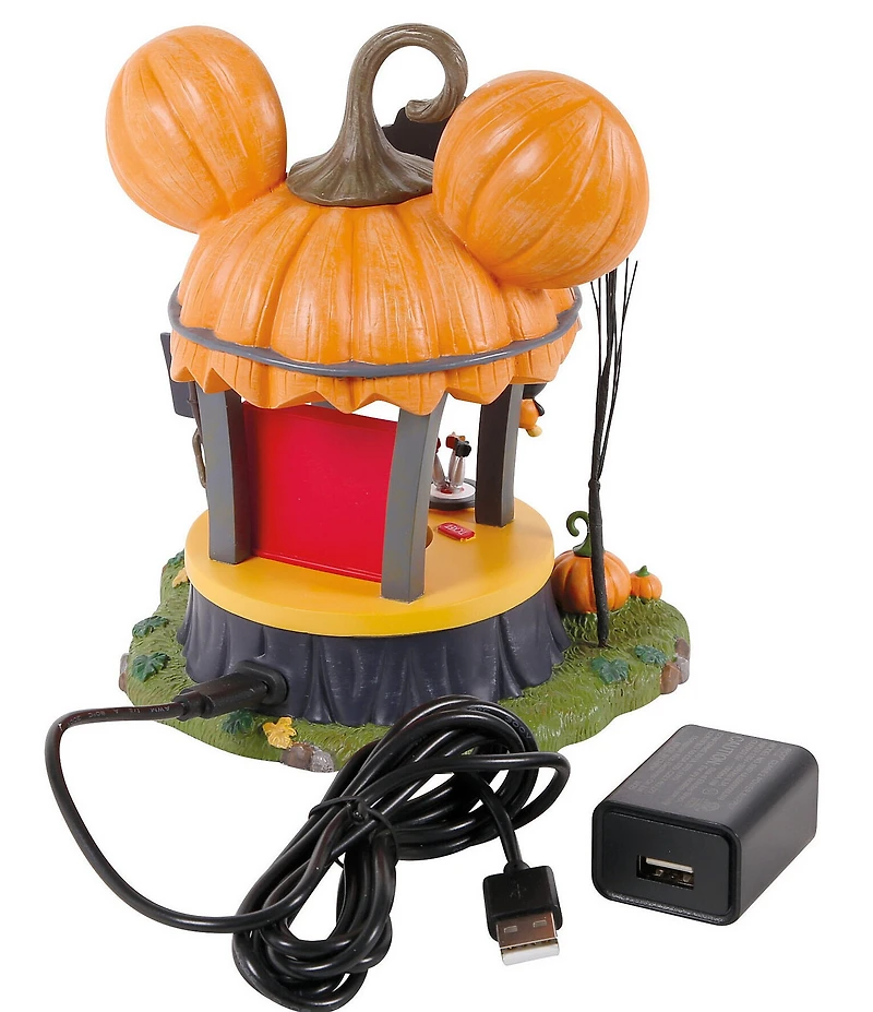 Department 56 Disney Village Halloween Balloon Darts Game Figurine