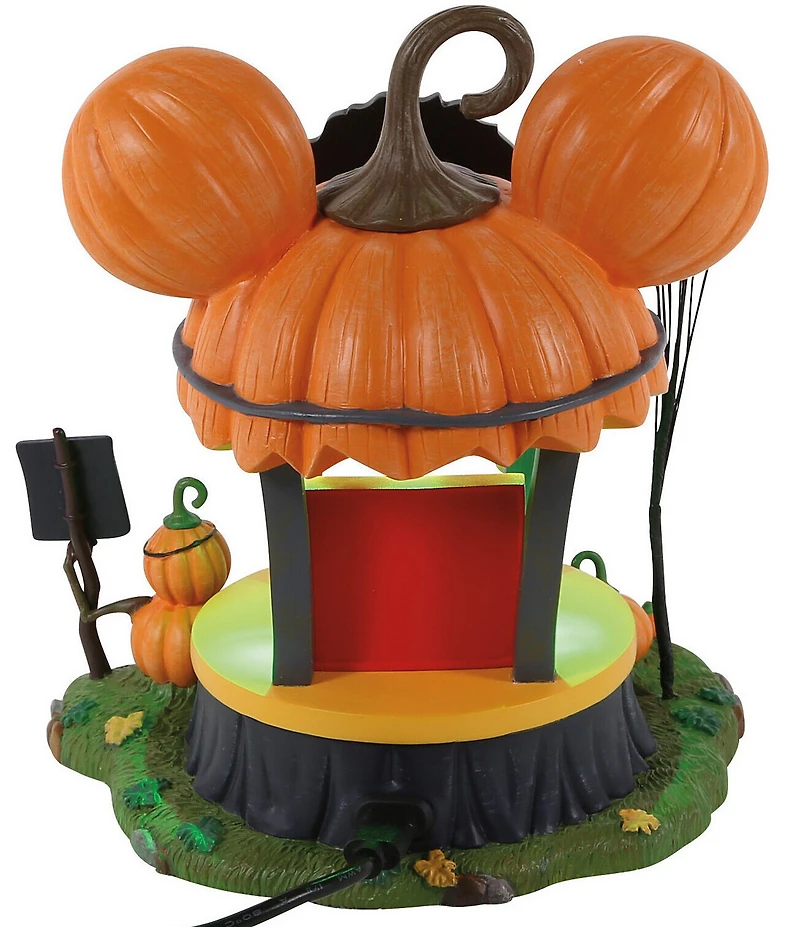 Department 56 Disney Village Halloween Balloon Darts Game Figurine