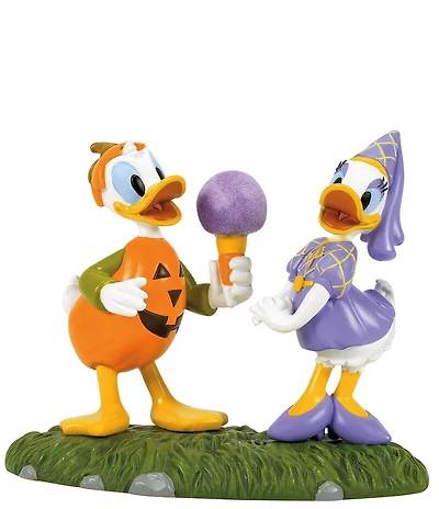 Department 56 Disney Village Halloween Daisy And Donald Sweets For A Sweetie, M'Lady Figurine